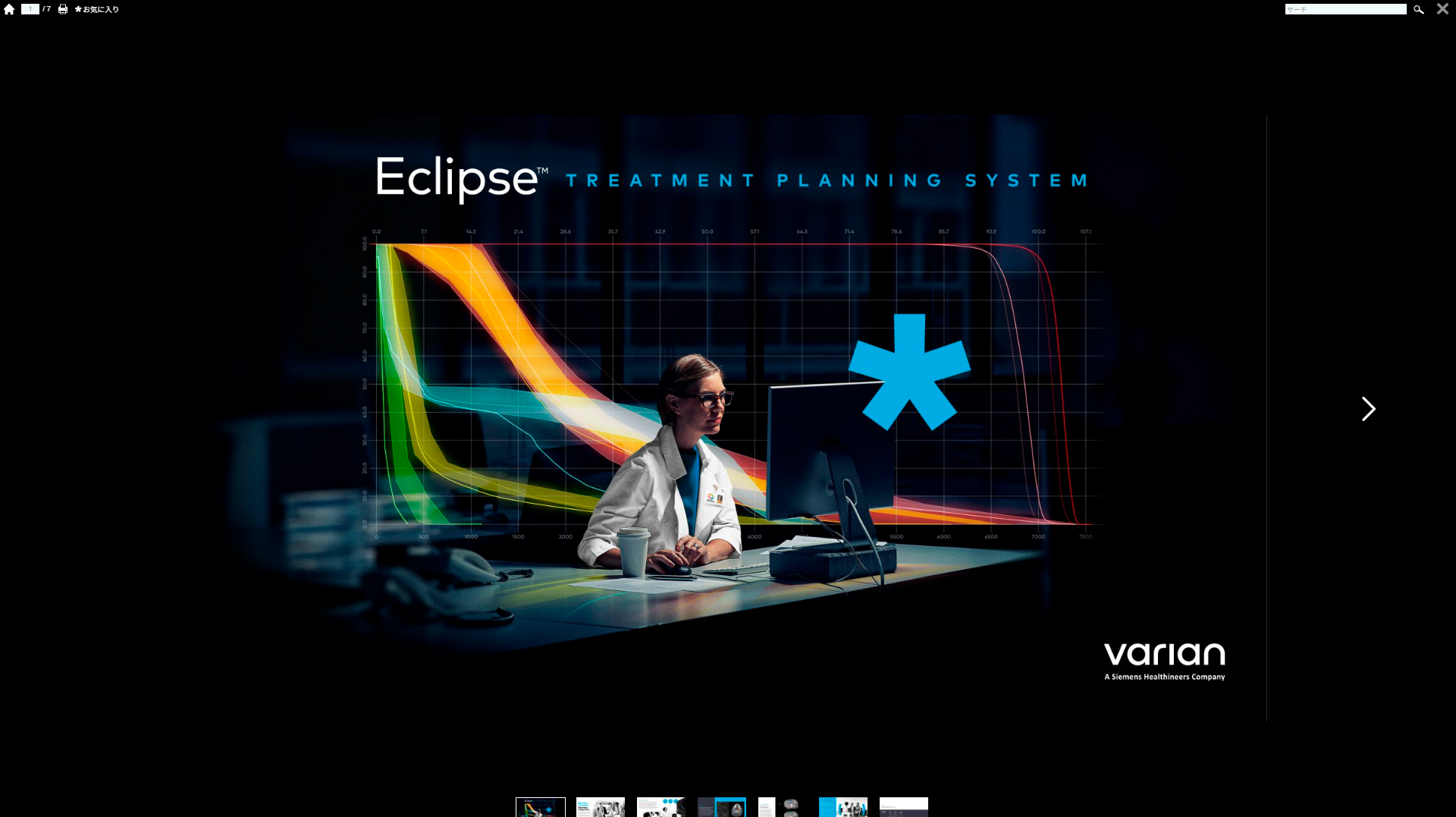 3次元治療計画装置 Eclipse