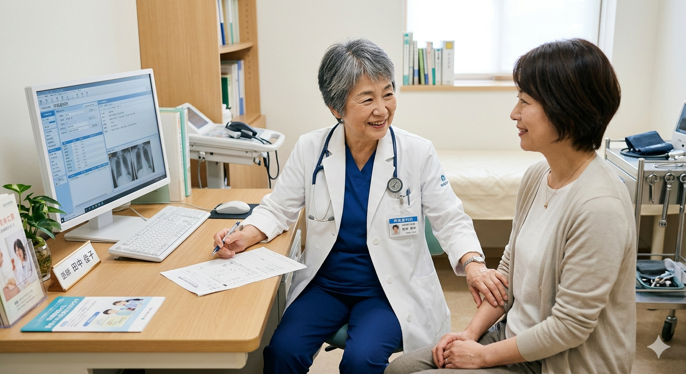 呼吸器内科診察