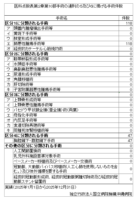 2025年手術件数