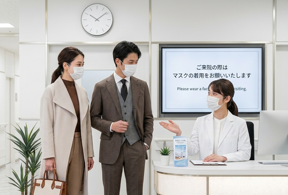 マスク着用のお願い
