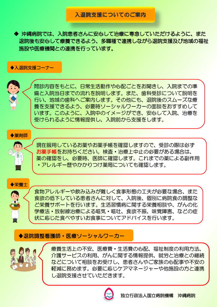入退院支援